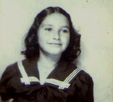 David's little sister in 1941